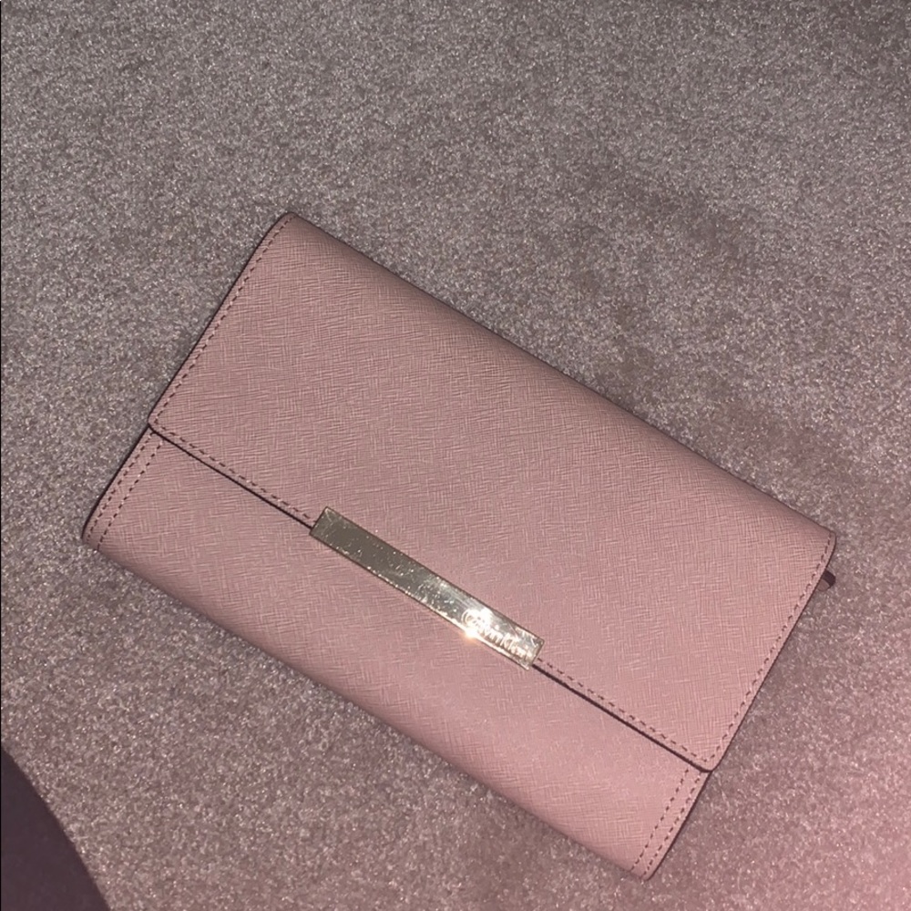 Pink Calvin Klein bag